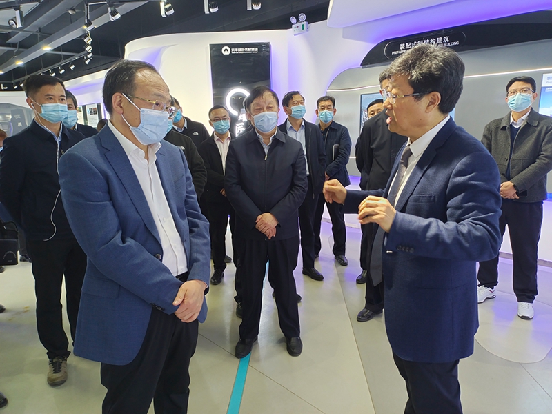 萬人助萬企（qǐ），賦（fù）能（néng）企業發展 ——新鄉市市長魏建平（píng）調研包聯企業天豐綠色裝配集團（tuán）